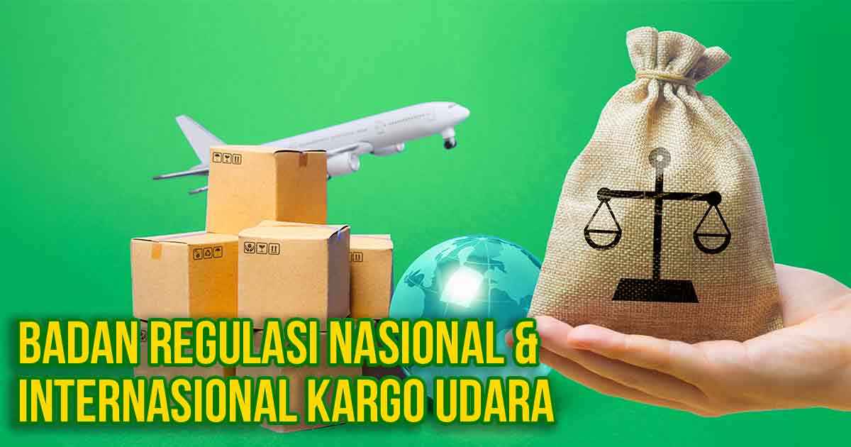 Ilustrasi pesawat, box kargo dan lambang hukum