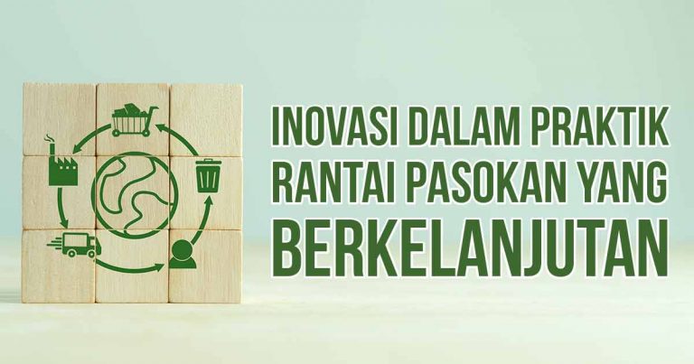 Ilustrasi rantai pasokan berkelanjutan